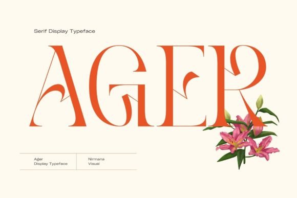 Ager Font: Elevating Campaign Design with Slab Serif Elegance