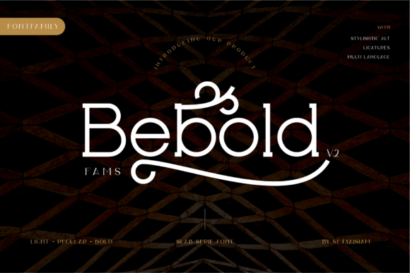 Bebold Font: A Stylish Slab Serif for Digital Design
