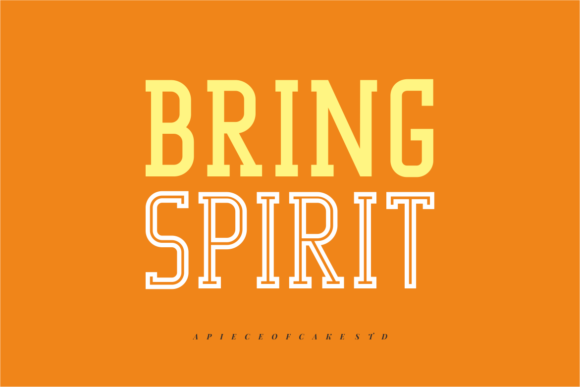 Bring Spirit: A Typeface for Thoughtful Typography
