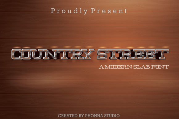 Country Street Font: A Premium Typeface for Small Business Branding