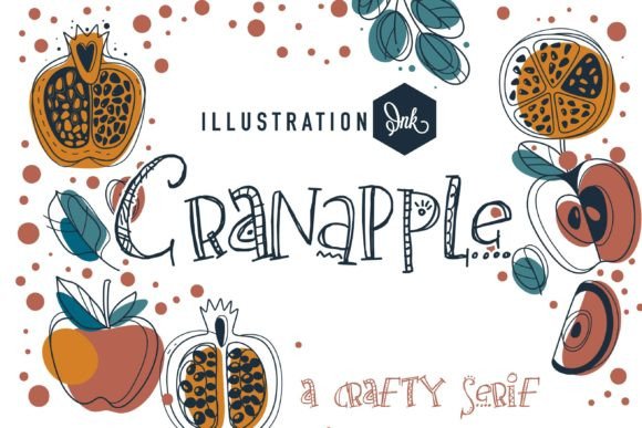 Cranapple: A Whimsical Handwritten Font for Creative Makers