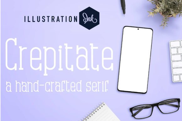 Crepitate: A Premium Serif Typeface for Editorial Design