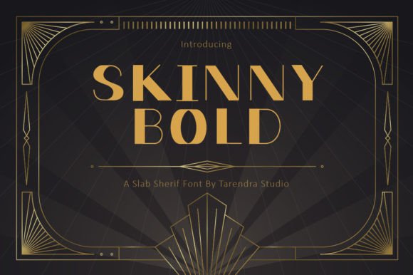 Enhance Your Brand with the Skinnybold Font