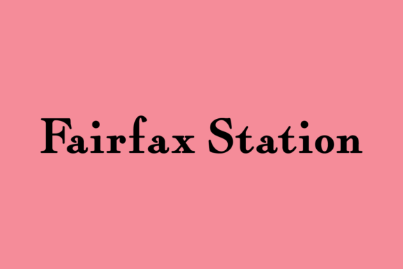 Font for Branding: Fairfax Station Adds Rustic Charm