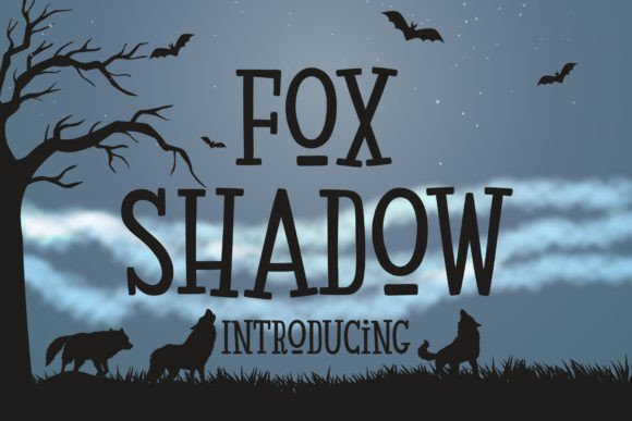 Fox Shadow Font: A Slab Serif with Crafty Charm