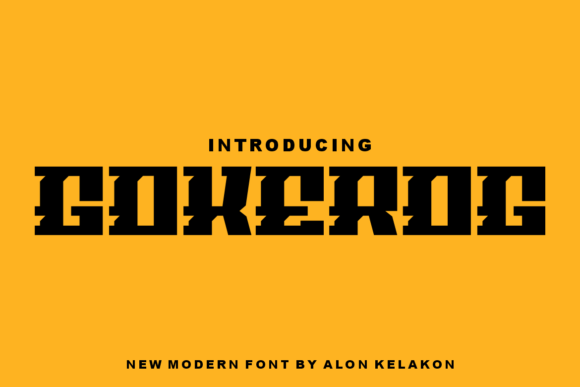 Gokerog Font Review: A Bold Slab Serif for Creative Branding
