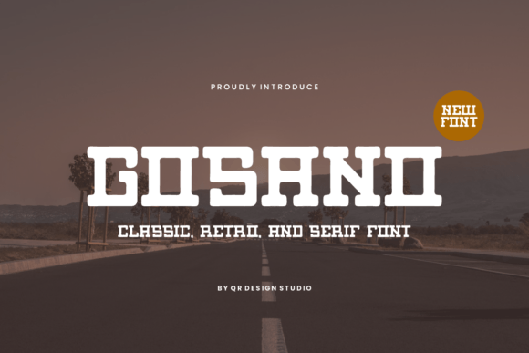 Gosano: A Slab Serif Typeface That Elevates Web Design