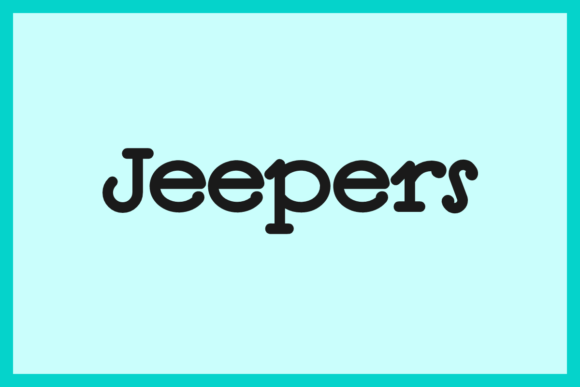 Jeepers Font Review: A Playful Typeface for Bold Campaigns