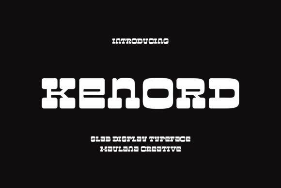Kenord Font: The Playful Slab Serif That Elevates Your Campaigns