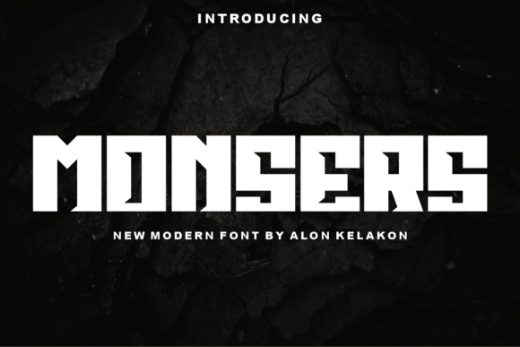 Monser Font: A Slab Serif with Digital Flair