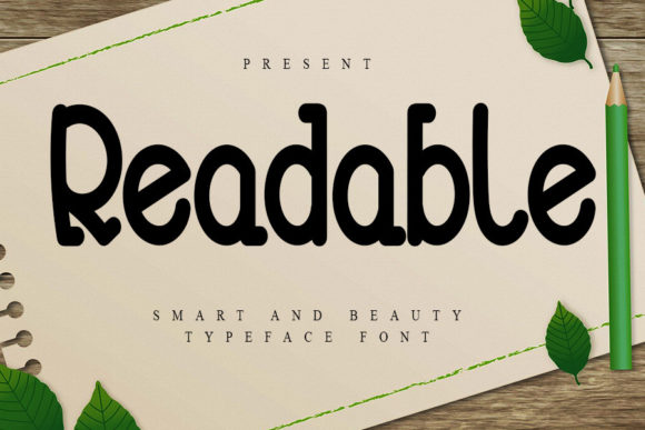 Readable Font: Elevate Your Brand with a Slab Serif Typeface