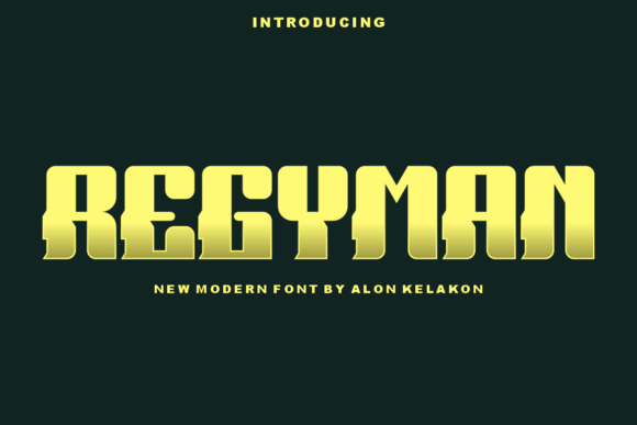 Regyman Typeface: A Thoughtful Choice for Editorial Design