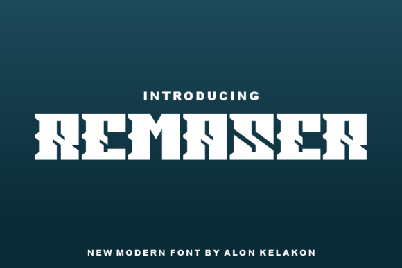 Remaser Font: A Bold Choice for Digital Branding