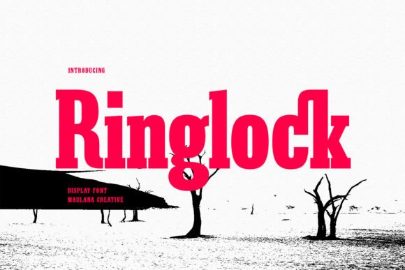 Ringlock Font: A Stylish Typeface for Stronger Brand Communication