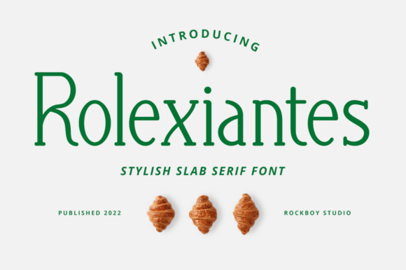 Rolexiantes: A Fresh Serif Typeface for Editorial Excellence