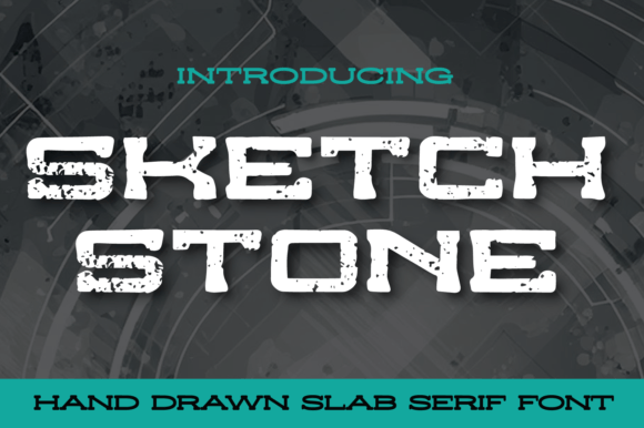 Sketchstone Font: A Handcrafted Typeface for Makers and Sellers