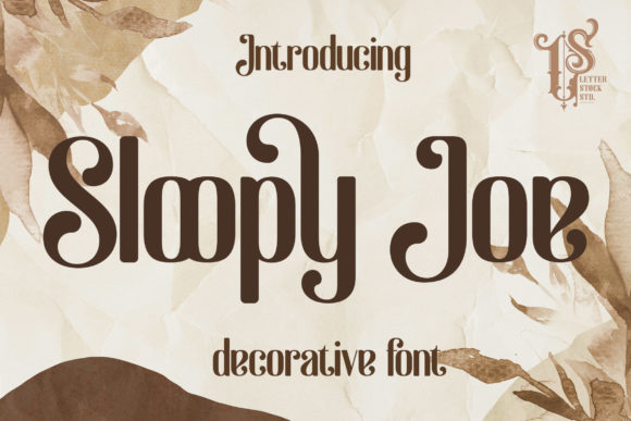 Sloopy Joe Font: A Handcrafted Slab Serif for Digital Branding
