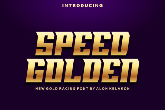 Speed Golden: A Slab Serif Font That Elevates Brand Design