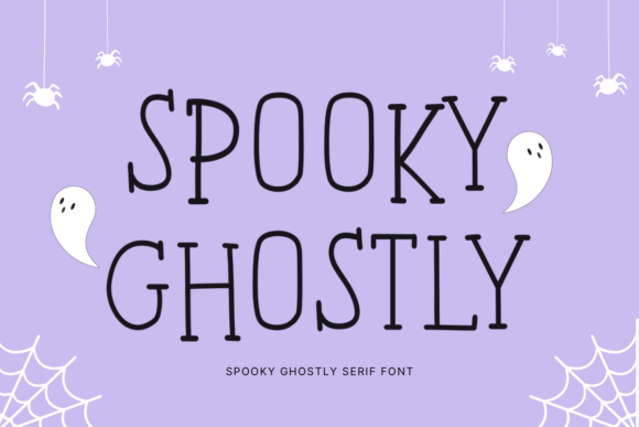 Spooky Ghostly: A Slab Serif Font for Chilling Editorial Design
