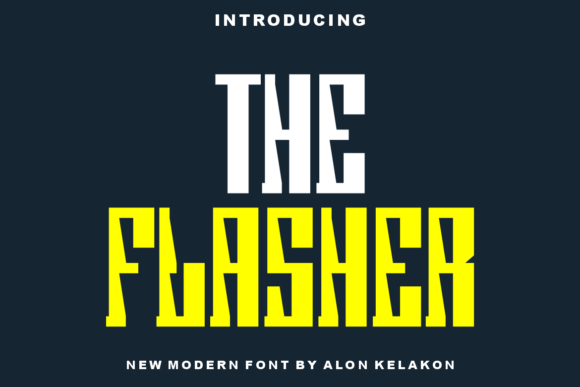 The Flasher: A Slab Serif Font for Editorial Design