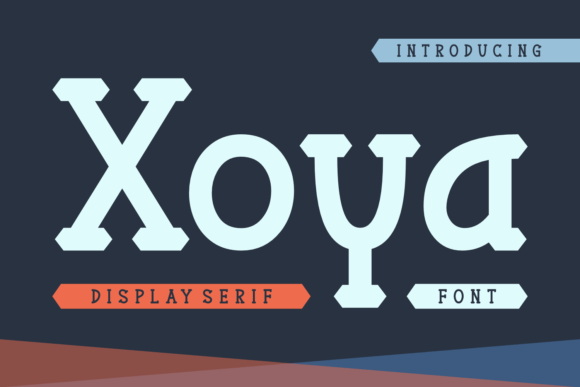 Xoya Font: A Quirky Slab Serif for Memorable Branding