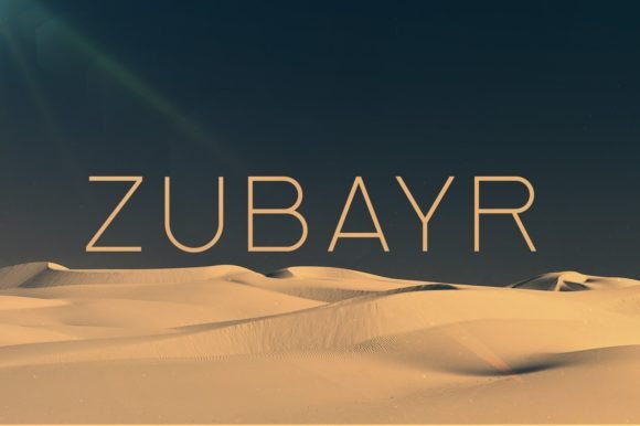 Zubayr Font: A Serif Typeface That Elevates Your Campaigns